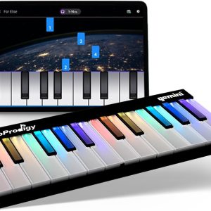 Gemini Sound Piano Prodigy 24 Keys MIDI Controller Piano-0