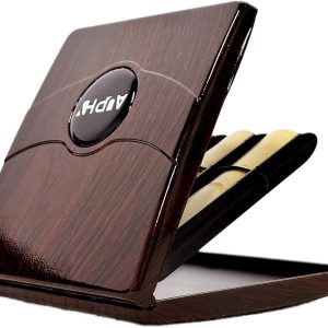 Clarinet Reeds Case Wood Grain-B Plastic-0