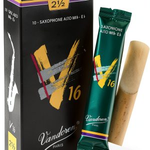 Alto Saxophone Reeds Vandoren SR7025 Medium Wood-0